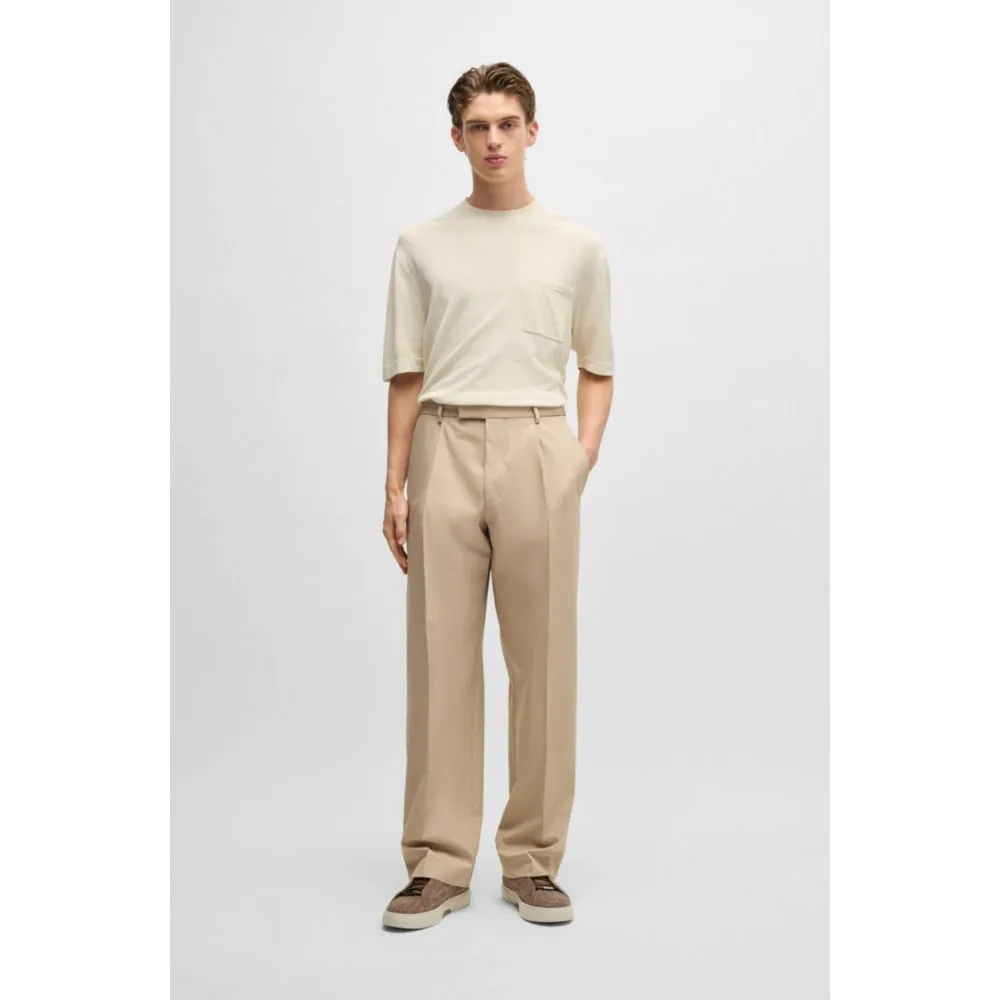 x Shohei Ohtani Trousers in water-repellent cotton twill